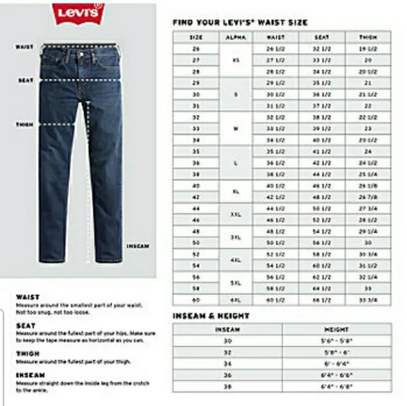 Levi's Mens 559 Relaxed Straight Fit Jeans - Picture 13 of 14